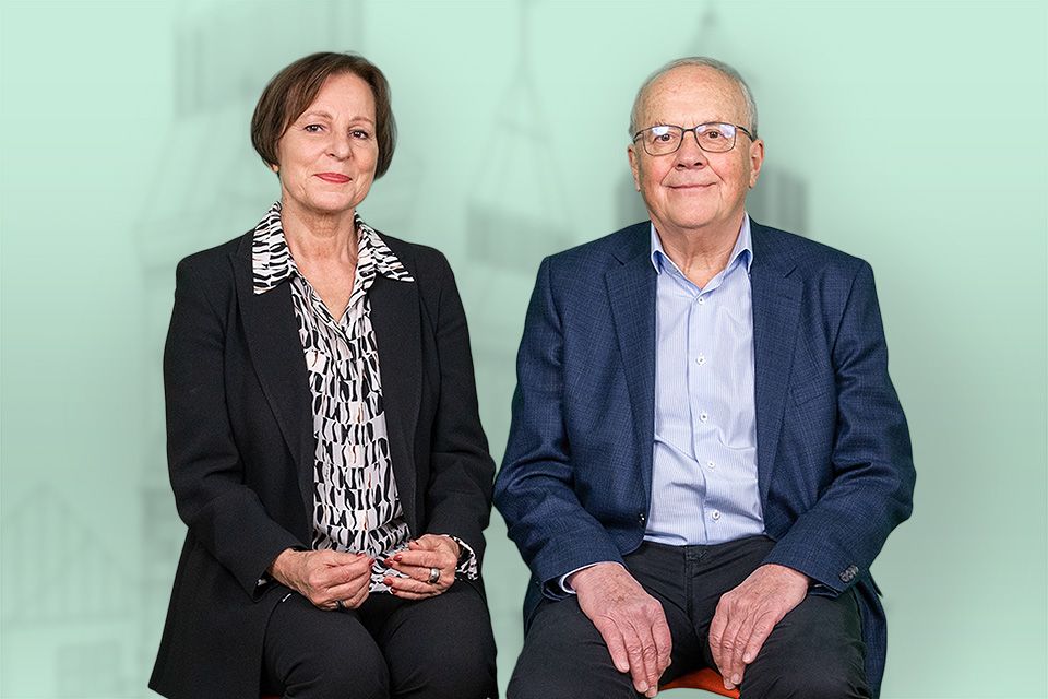 Portrait von Alina und Peter Küfner